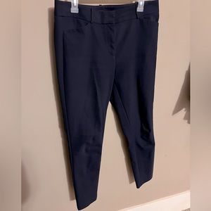 Navy blue Loft dress pants Marisa skinny size 10 tall